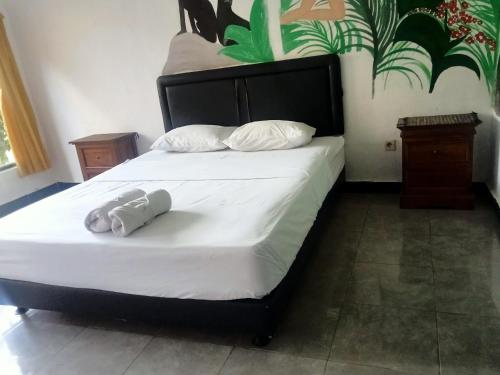 Cama o camas de una habitación en Vico hotel