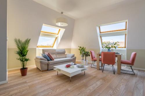 Posedenie v ubytovaní Apartament 24 AbsyntApart Rynek Wrocław