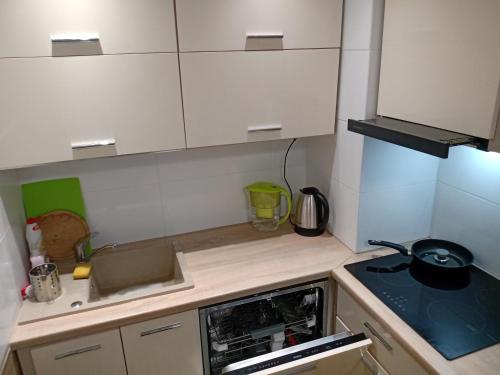 Cuina o zona de cuina de forest-house lt