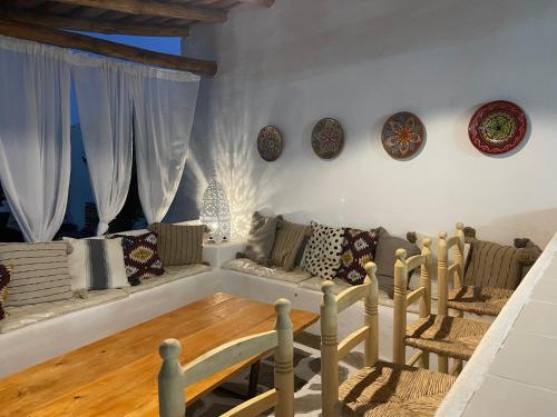 Χώρος καθιστικού στο Villas en Toledo