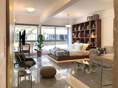 O zonă de relaxare la AM16 Suites Athens