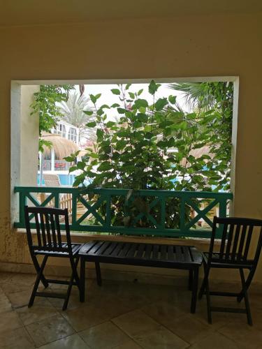 Un balcón o terraza en Hotel Diar Yassine