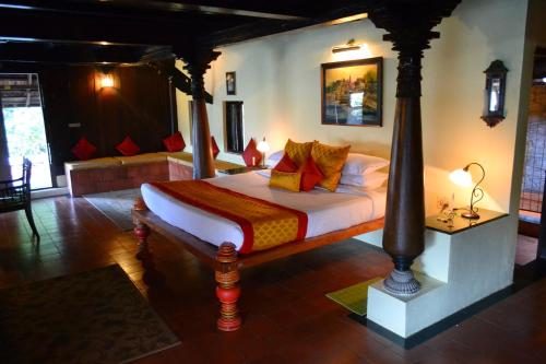Cama o camas de una habitación en Paradisa Nature Resort