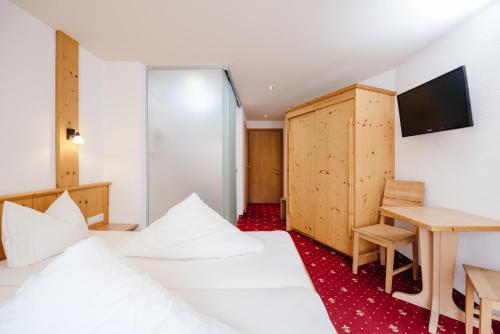 Hotel Andreaにあるベッド