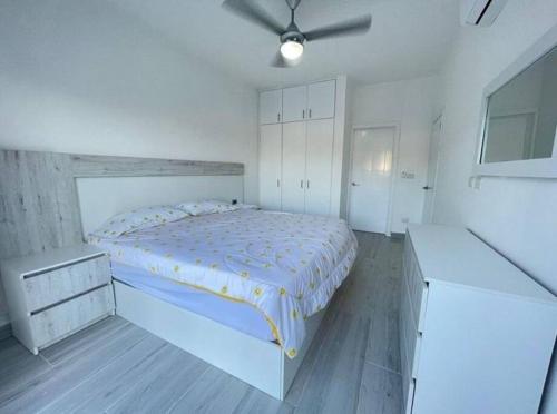 Postel nebo postele na pokoji v ubytování Apartamento cerca de playa en Bayahibe - Los Melones