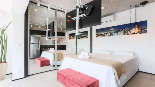 Novidade na Booking.com Studio lindo e moderno com vista para Vila Mariana Menor preço em Novidade na Booking.com Studio lindo e moderno com vista para Vila Mariana