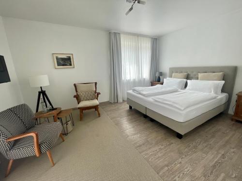 Voodi või voodid majutusasutuse Hotel Alte Mühle toas