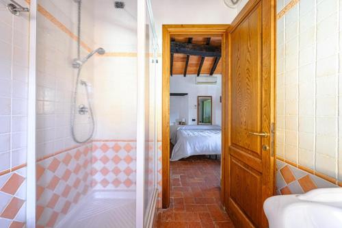 Ένα μπάνιο στο Agriturismo Pian di Fiume
