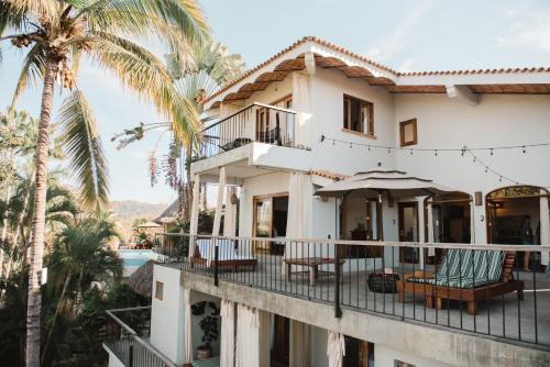 Balcone o terrazza di DISTRITO 88 - Hotel Boutique Only Adults