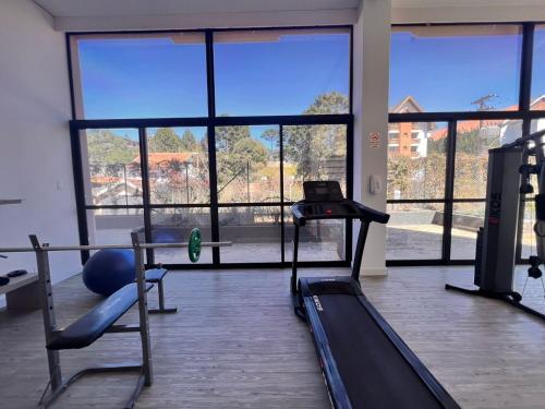 Γυμναστήριο ή/και όργανα γυμναστικής στο Loft Cama King 3 min do centrinho