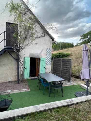 Zahrada ubytování La maison de Command