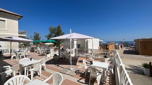 Balkón nebo terasa v ubytování Hotel Bartolini