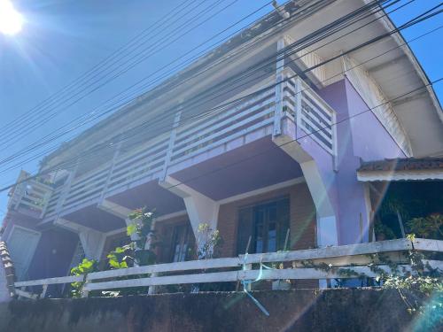 Ein Balkon oder eine Terrasse in der Unterkunft Descanso Vista Alegre