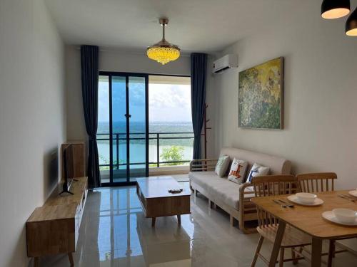 Posezení v ubytování Forest city Sea view homestay