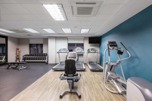 Γυμναστήριο ή/και όργανα γυμναστικής στο Newly Renovated-Hampton Inn & Suites Casper