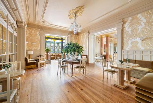 Posezení v ubytování One Shot Palácio Cedofeita