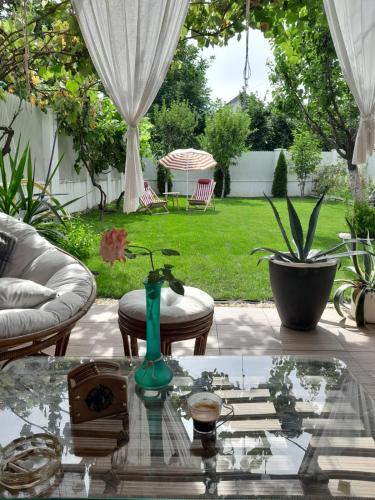 Κήπος έξω από το The Green House