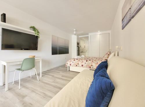 TV a/nebo společenská místnost v ubytování Vista Marina