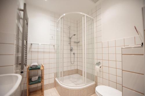 Kúpeľňa v ubytovaní Kiwi Apartment Vienna