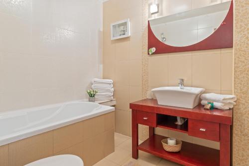 Koupelna v ubytování Elle Home