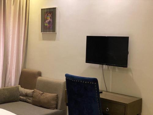 TV a/nebo společenská místnost v ubytování comfort you deserve