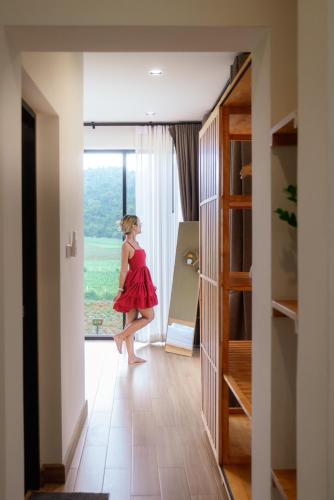 Niños alojados en Chacha Tyme Pool Villa Khaoyai