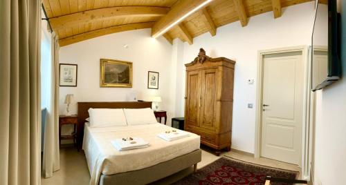 Postel nebo postele na pokoji v ubytování Casa Marchisio