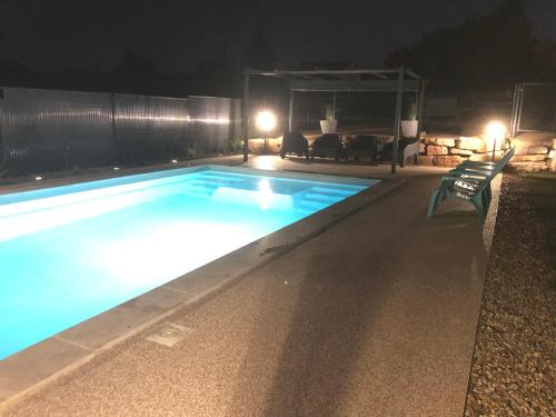 Piscina en o cerca de Gîte Raisin Rose