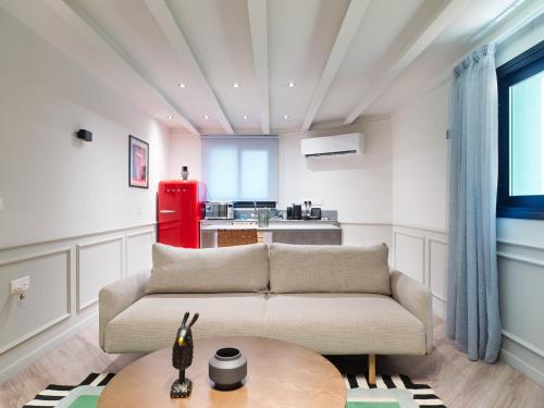 Posezení v ubytování LIV The City Suites ADULTS ONLY