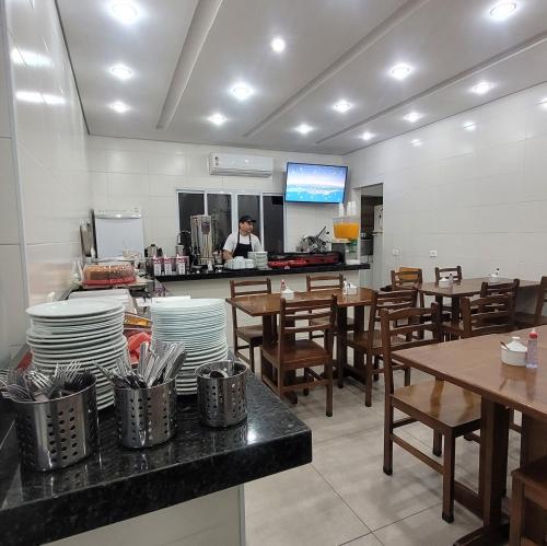 Restoran atau tempat makan lain di Hotel Dona Lú