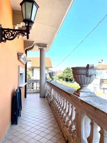 Ein Balkon oder eine Terrasse in der Unterkunft Lo Scrigno B&B