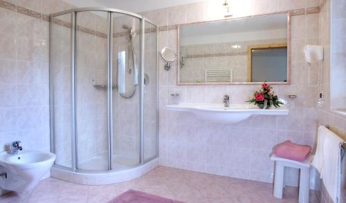 Kúpeľňa v ubytovaní La Majon Apartments