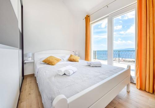 Katil atau katil-katil dalam bilik di Kuća za odmor Farska