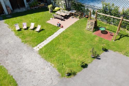 Greidlhof Alpstyle Apartmentsにある庭