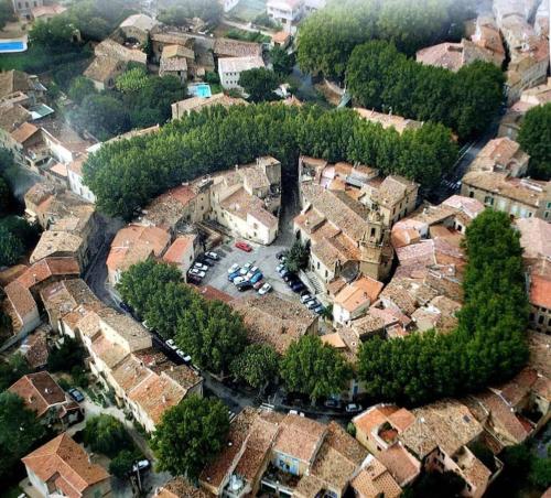 Appartement dans Mas Provencal a vista de pájaro