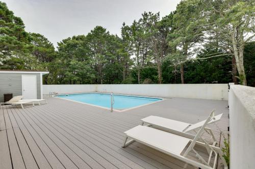 Bazén v ubytování Cape Cod Home with Roof Top Deck, Pool and Hot Tub! nebo v jeho okolí