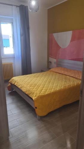 Cama o camas de una habitación en Casetta Lungomare
