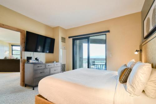Grand Summit Lodge by Park City - Canyons Villageにあるベッド
