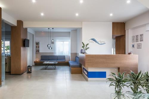 Χώρος καθιστικού στο Sea View Hotel & Apartments
