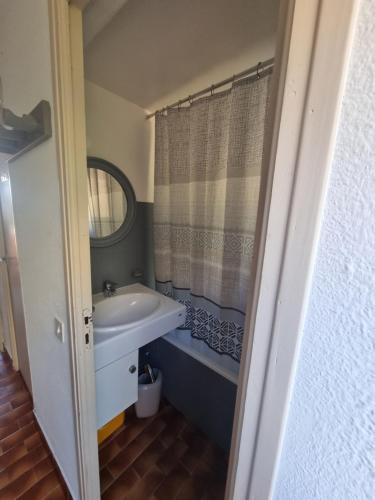 Bilik mandi di TB Porticcio vue mer