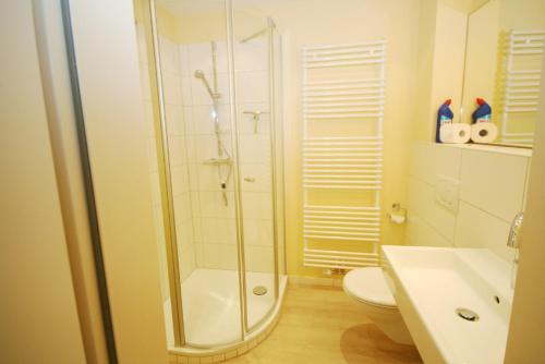 Vannituba majutusasutuses Haus Carolin App 3 inkl WLAN