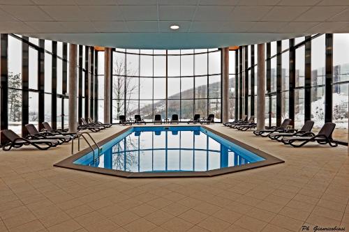 Bazén v ubytovaní Villa Clorè Hotel & Spa alebo v jeho blízkosti