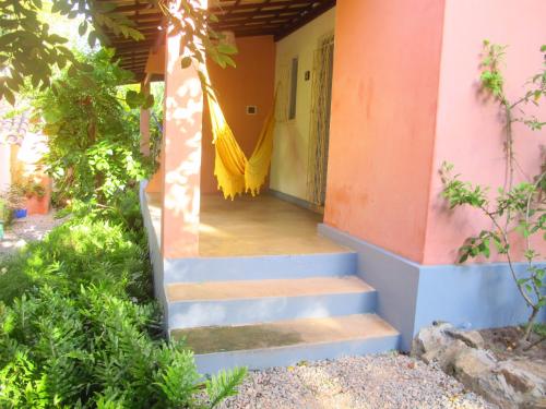 a set of stairs leading to a house at Stay Cool Pipa in Pipa