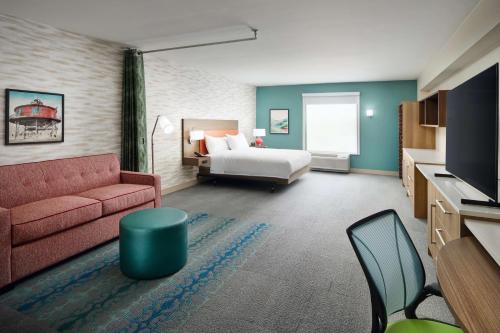 พื้นที่นั่งเล่นของ Home2 Suites By Hilton Towson