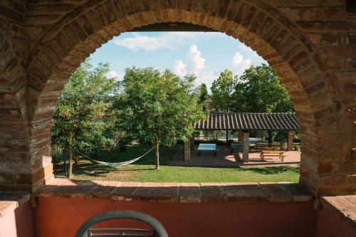 Zahrada ubytování Il Querciolo - Azienda biologica, Agriturismo e Cantina