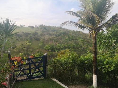 Landskap semula jadi dekat dengan rumah percutian