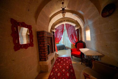 Zona de estar de Holiday Cave Hotel