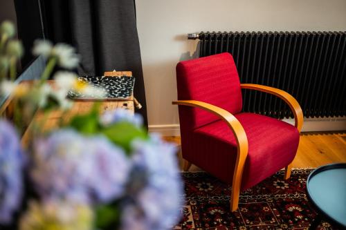 Χώρος καθιστικού στο Apartments Leopold Ferdinand