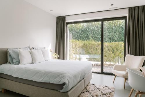 Cama o camas de una habitación en BnB Manere