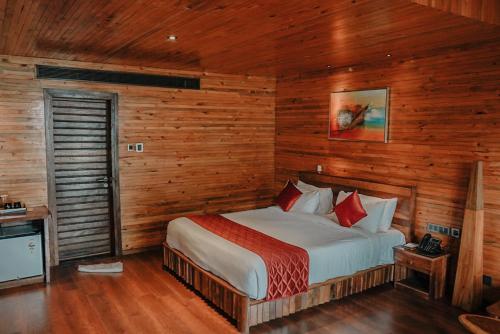 Cama o camas de una habitación en De Foret